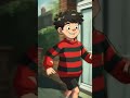 Dennis the Menace from the Beano.