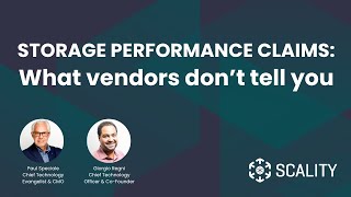 Why Storage Performance Numbers Can Be Misleading