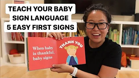 Baby Sign Language Basics - 5 Basic Signs and The BEST sign language book for babies!