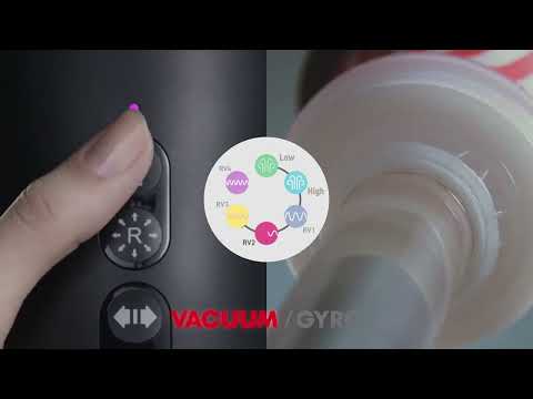 Набор Tenga Vacuum Gyro Roller: Мастурбатор и устройство для вращения и создания вакуума, бейне 1