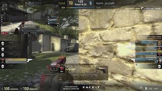 FaZe NiKO AMAZING 1v5 GLOCK Faceit Pro League