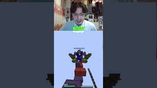 le dio miedo #kick #minecraft #shorts