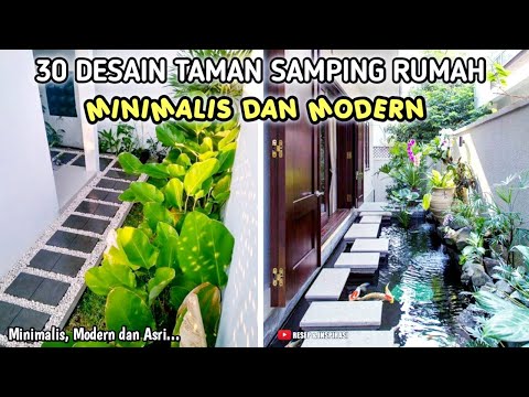 30 DESAIN TAMAN SAMPING RUMAH MINIMALIS DAN MODERN | LINK PEMBELIAN PRODUK ADA DI DESKRIPSI