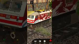 😱 300 KM/H Train Shock Moment | Amul Train Crazy Speed 🚆🔥