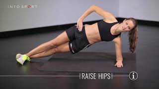 Dynamic Side Plank Variation 1 - Fitness Gym Training