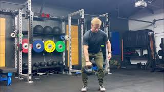 Single-Arm Kettlebell Side Swing