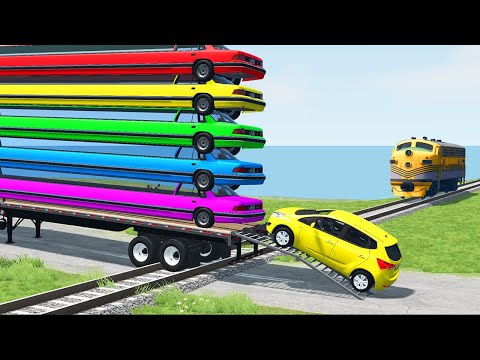 あぶない新幹線 電車アニメ fumikiri town railroad train crossing animation