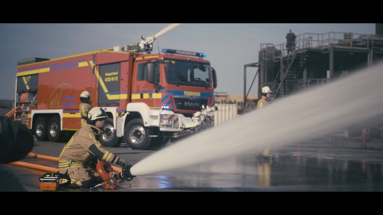 GTLF - das neue Großraumtanklöschfahrzeug der Werkfeuerwehr Chemiepark Knapsack