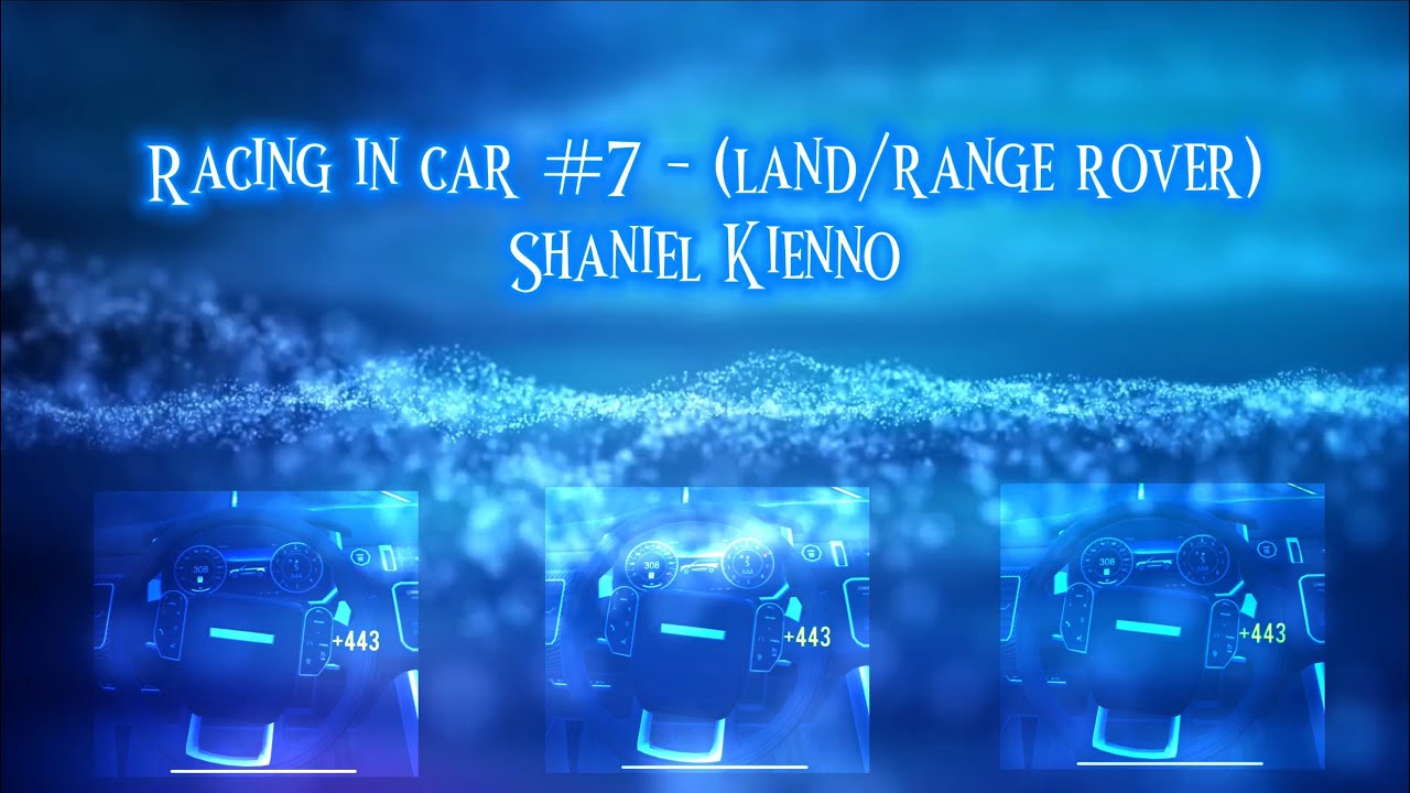 Racing in car - Land/Range Rover (wat is de tijd) [] Shaniel Kienno ⚠️ ...