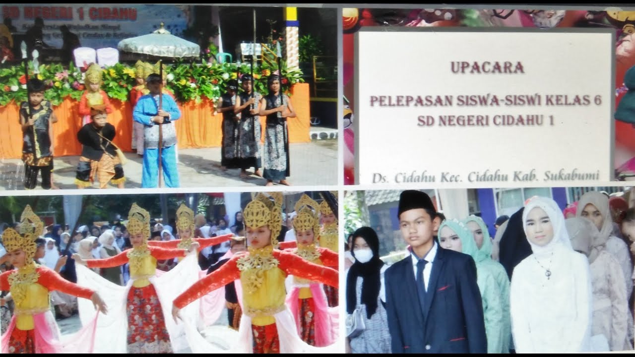 Upacara Pelepasan Siswa Siswi Kelas 6 SD Negeri Cidahu 1