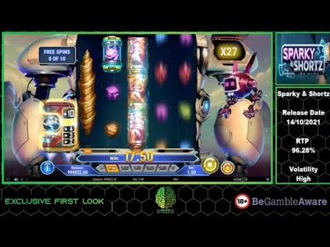Sparky Shortz スタック絵柄とブーストメーターが鍵 配当倍率乗算のアゲアゲ マルチプライヤーで大勝利 日本人の為のオンラインカジノ Joc