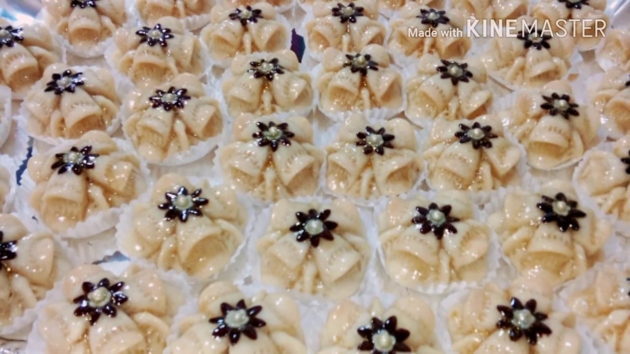 جديد حلويات اللوز الشكل السادس