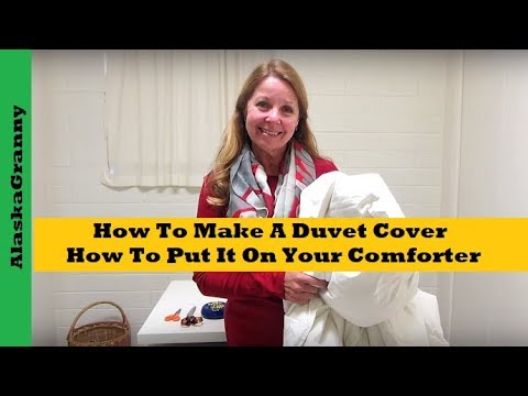 How To Make A Duvet Cover How To Put A Duvet On Your Comforter