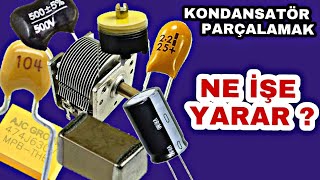 Kondansatör Nedir ? Yapısı ve Çeşitleri (Temel Elektronik #1)