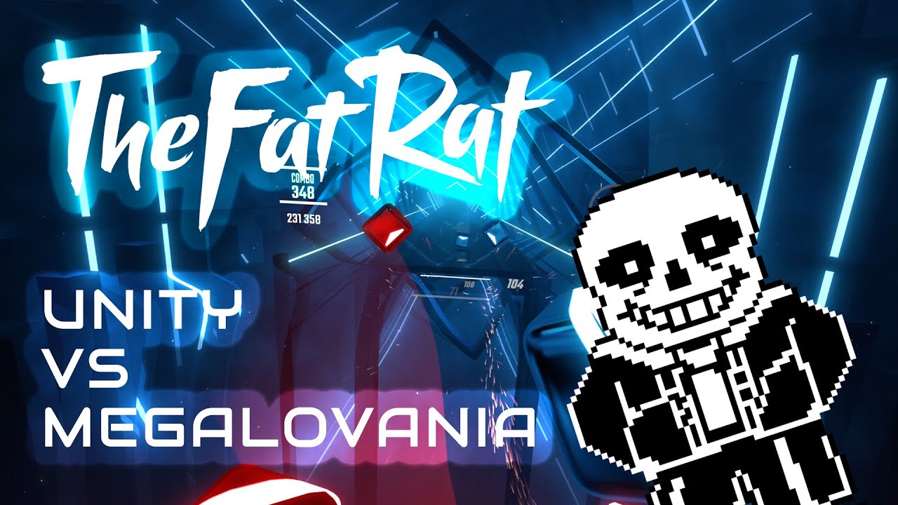 Beat Saber // TheFatRat - Unity VS Megalovania [EXPERT] (4K 60fps ...