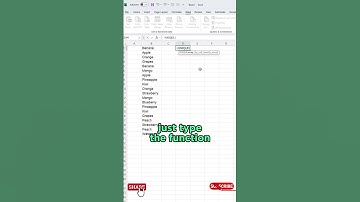 Unique formula in excel #excel #spreadsheetmagic #exceltips #exceltricks #excelshortcuts #spreadshee