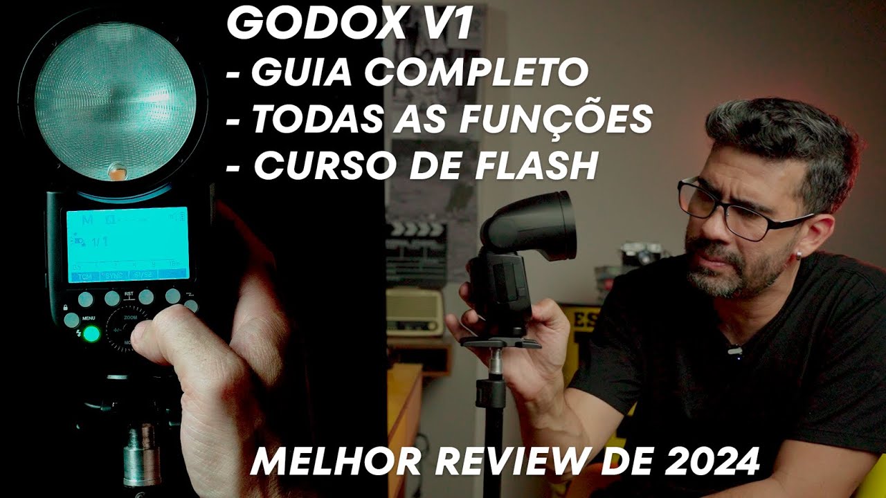 REVIEW GODOX V1 - GUIA COMPLETO EM FORMATO DE CURSO - YouTube