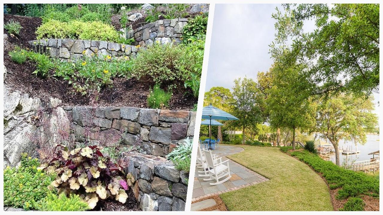 75 Rustic Hillside Landscaping Design Ideas You'll Love 😊