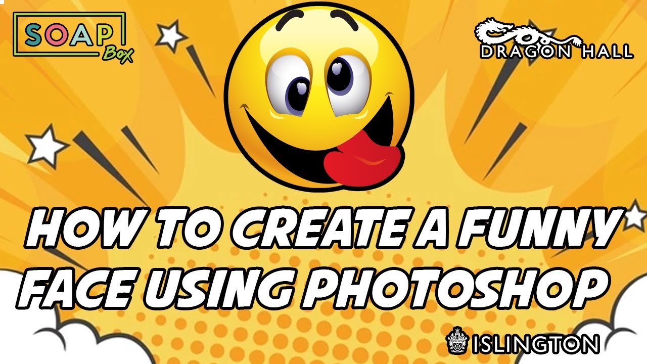 How to create a Funny Face using Photoshop😋 - YouTube
