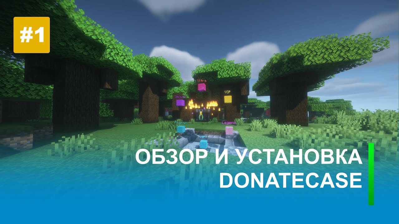 DONATECASE - ОБЗОР И УСТАНОВКА ПЛАГИНА #1