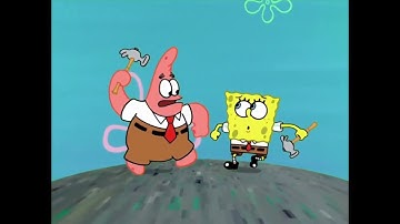 SpongeBob SquarePants - Patrick is copying SpongeBob