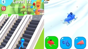 SHAPE SHIFTING - All Levels Gameplay Walkthrough - iOS, Android Lvl | Satisfying Gameplay