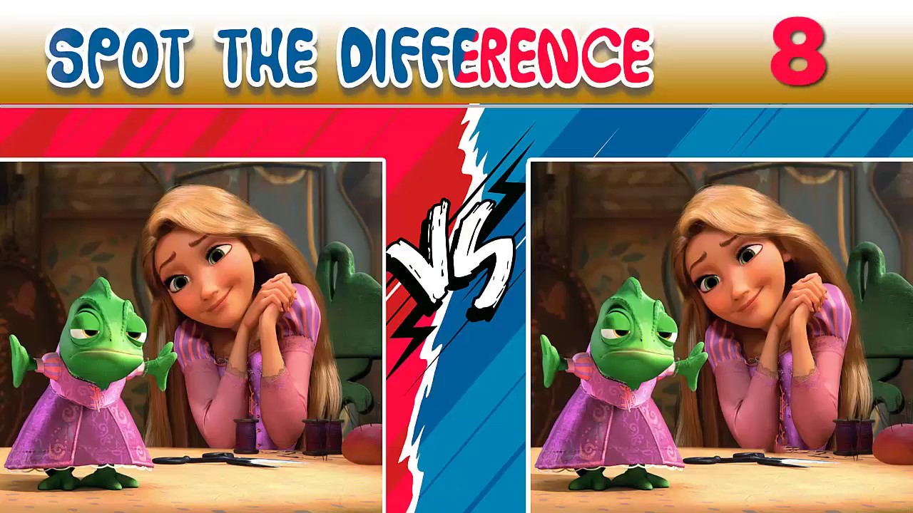Find The Difference Disney Tangled Can You Find The Difference Find The Difference Disney Tangled Can You Find The Difference