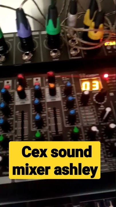 cex sound mixer ashley