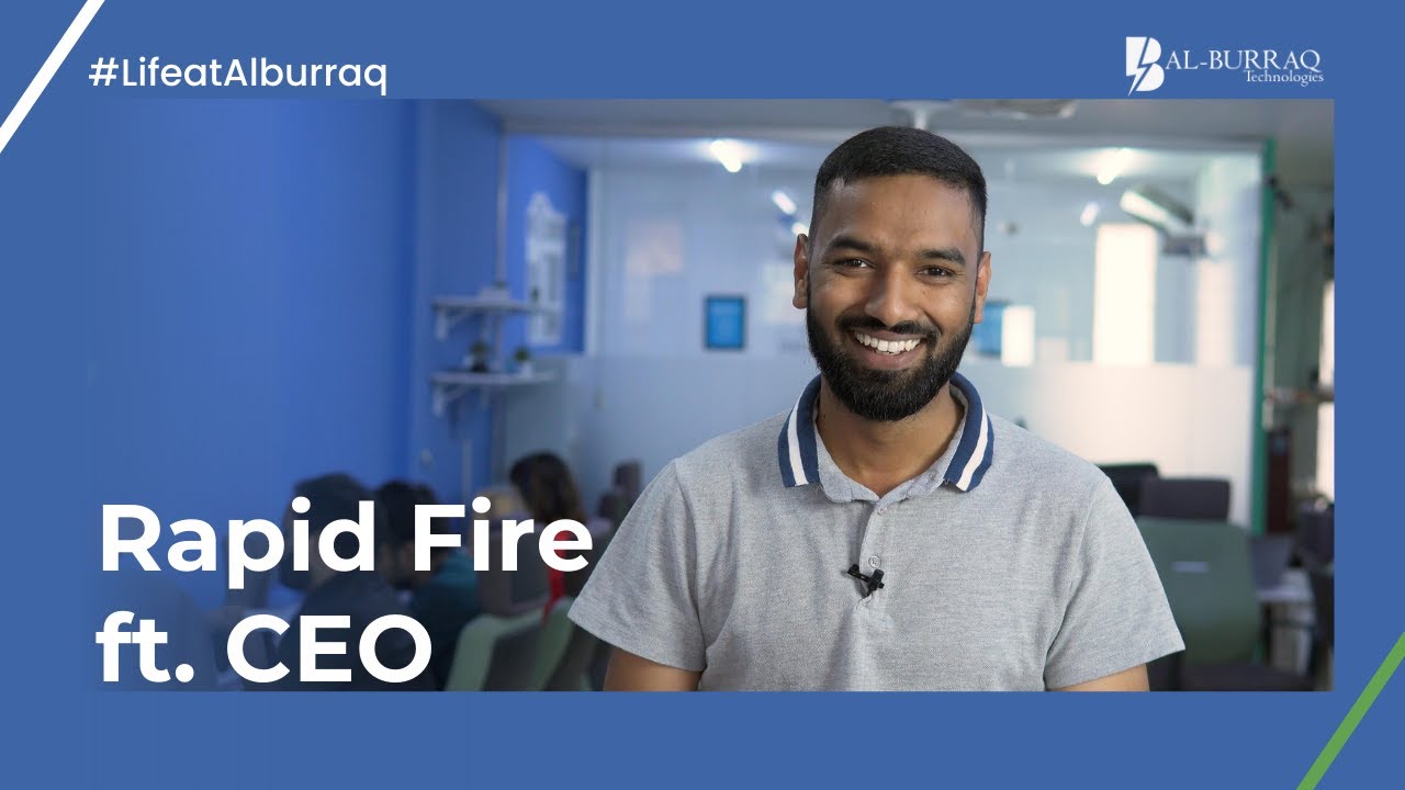 Rapid Fire Questions with CEO Ali Hassan | Tech Talk for the Curious ...