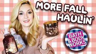 More New Fall Bath & Body Works Fragrances 🍁 | Hand Soap + Candle Haul