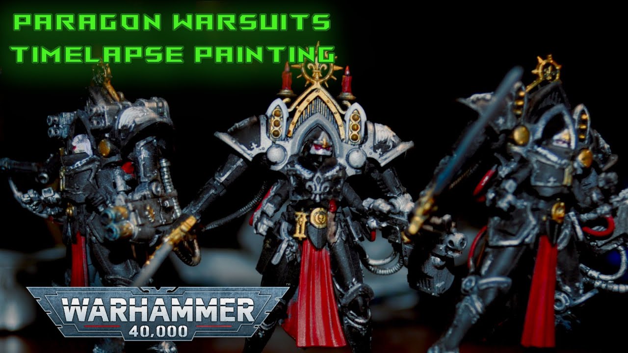 Paragon Warsuits Timelapse Painting