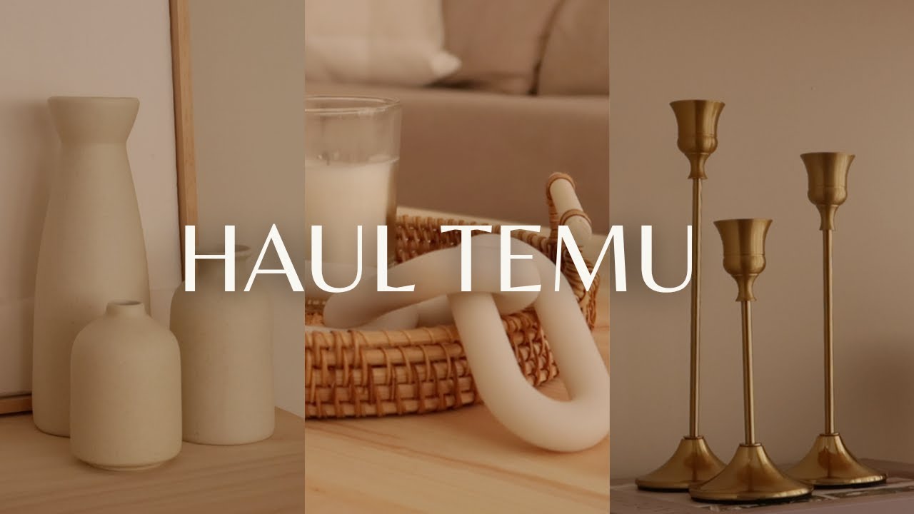 SÚPER HAUL TEMU ✨ | DECORACIÓN, HOGAR Y ORGANIZACIÓN 🏠| UNBOXING 📦 | FANNY TÓRTOLA