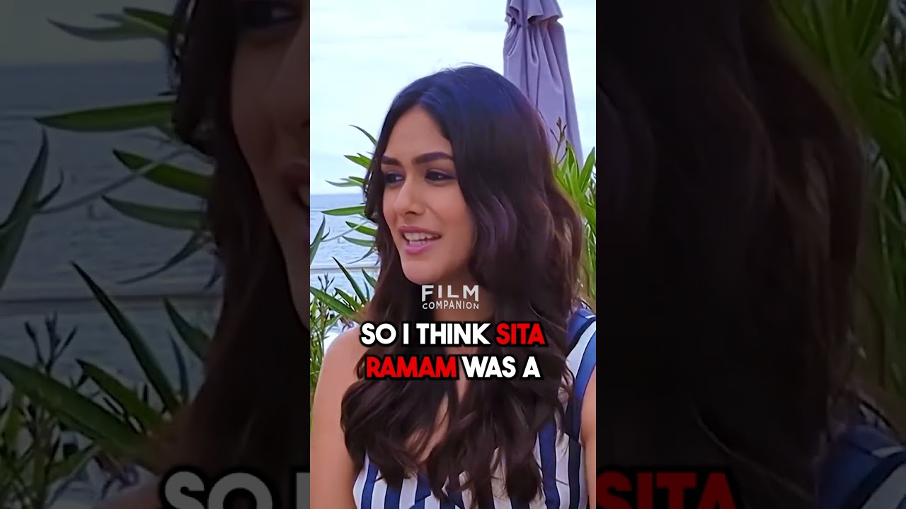 Why did Mrunal Thakur choose to do Sita Ramam?😱  