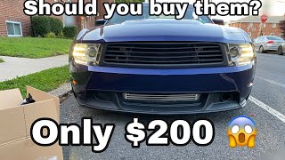 How to install 1314 mustang style ebay headlights on your 1014 mustang