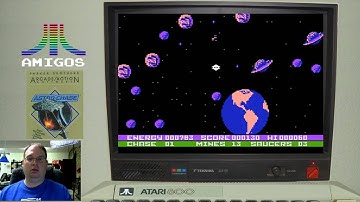 Amigos Plays Astro Chase (Atari 800)