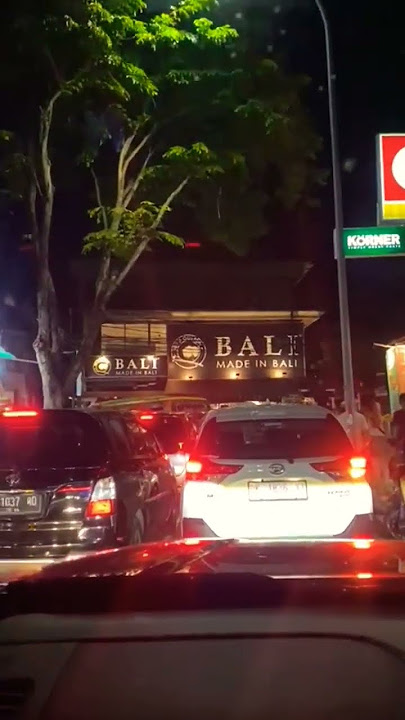 Legian Bali Malam Hari #bali #legianbeach