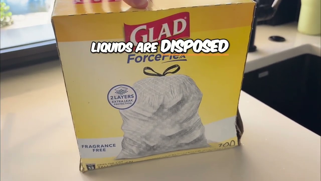 Glad ForceFlex Trash Bags Review: Can They Really Handle Your Kitchen Chaos?