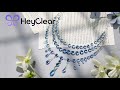 ✨ DIY Crystal Waterdrop Necklace | Full UV Resin Tutorial (HeyClear Kit)