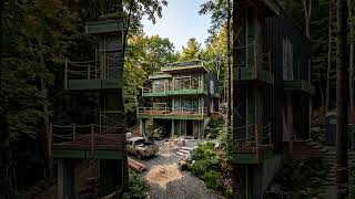 Modern Home Construction Time Lapse 1107.