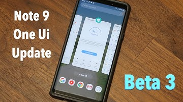 Samsung One Ui on Galaxy Note 9 running Android 9.0 (Beta 3 Update)