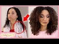 MY CURLY HAIR ROUTINE | Make Damaged Curls Pop!