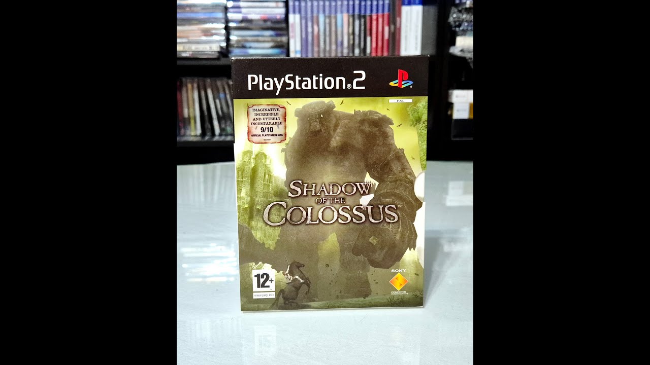 Распаковка лимитированного издания Shadow Of The Colossus для PS2.