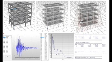 SeismoStruct Tutorial, Response Spectrum Analysis  of an RC framed structure