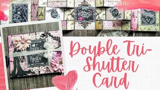 Double Tri Shutter Card | Special Fold Cards