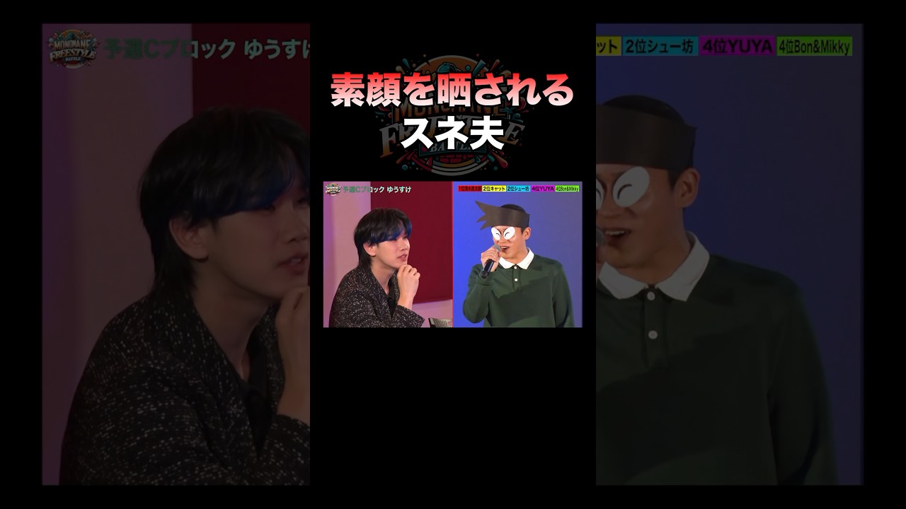 Viewer discretion advised] Take off Suneo's mask and you'll be