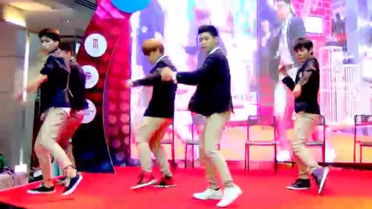 150814 Mockingjay cover NU'EST - Face @N MARK THE BATTLE STAGE DANCE 2015 (Audition)