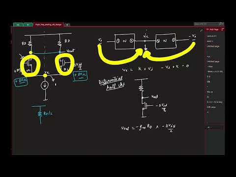 Thumbnail for Lecture 2: Differential pair with active load and current mirror load (recap)