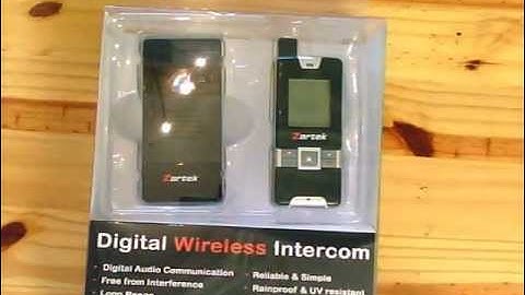 Zartek ZA650 Digital Wireless Gate Intercom