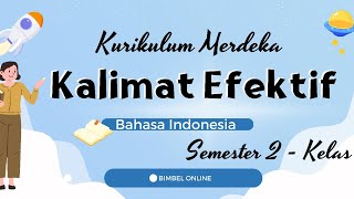 Effective Sentences for Indonesian Language Lessons Class 4 Semester 2