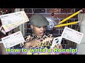 LEARN HOW TO WRITE A RECEIPT- Easy!